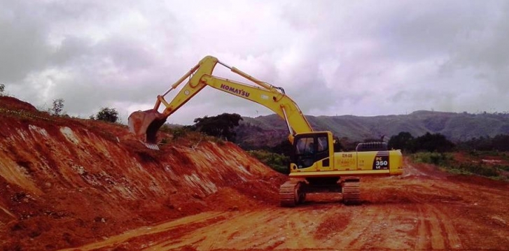 Obra Barragem